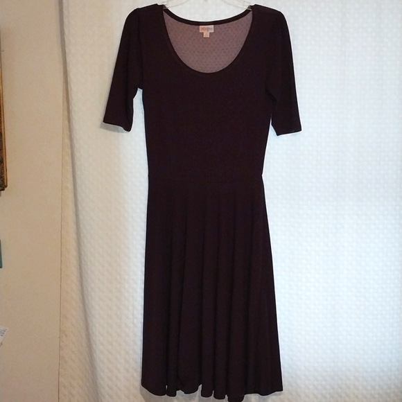 LulaRoe dress short sleeve purple size S - Picture 1 of 4